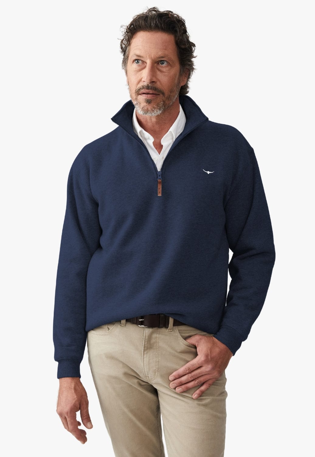R.M. Williams CLOTHING-Mens Pullovers RM Williams Mens Mulyungarie Top