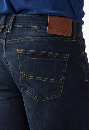 R.M. Williams CLOTHING-Mens Shorts RM Williams Mens Nicholson Denim Short