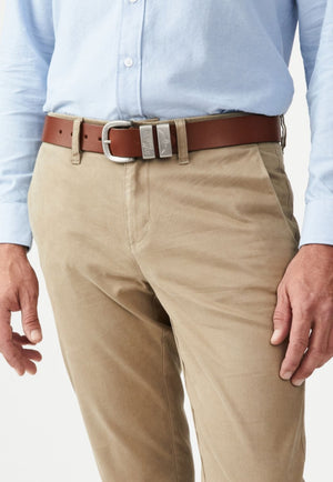 R.M. Williams CLOTHING-Mens Belts & Braces RM Williams Mens Solid Hide Belt