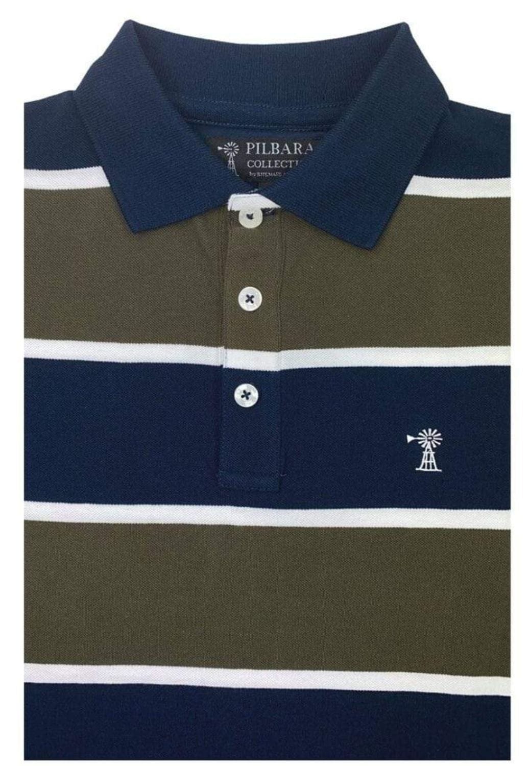 Ritemate CLOTHING-MensPolos Pilbara Mens Classic Cotton Polo