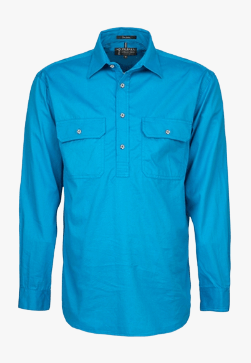 Pilbara Mens Closed Front Work Shirt RM200CF W. Titley Co