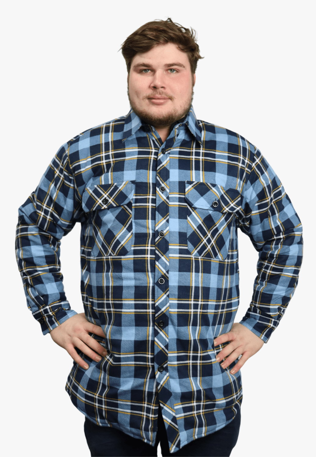 Ritemate WORKWEAR - Mens Jackets Ritemate Flannelette Quilted Shirt