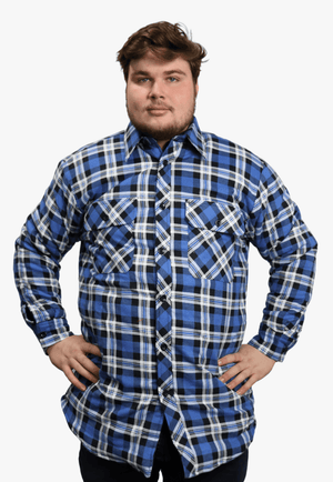 Ritemate WORKWEAR - Mens Jackets Ritemate Flannelette Quilted Shirt