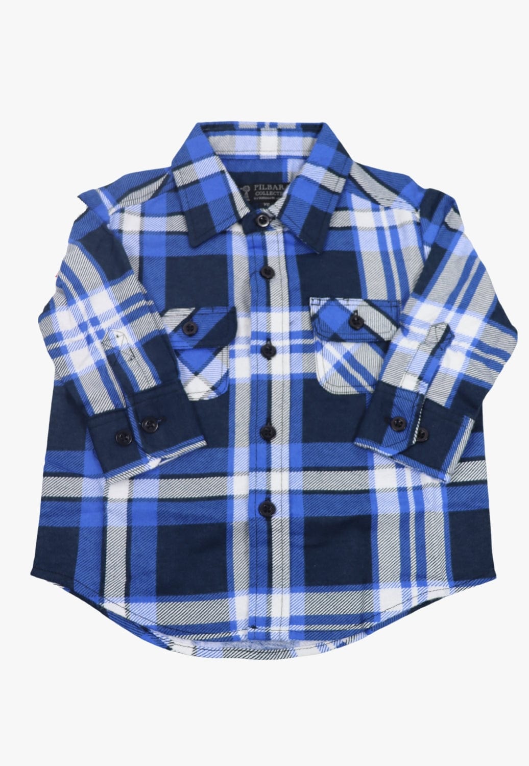 Ritemate CLOTHING-Kids Unisex Shirts Ritemate Kids Open Front Flannelette Shirt