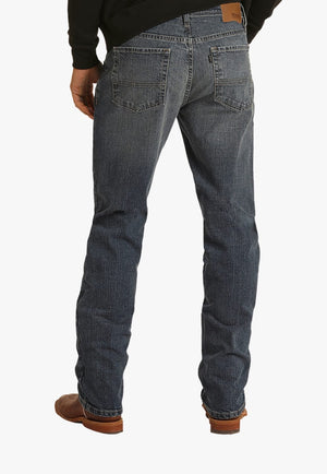 Rock and Roll CLOTHING-Mens Jeans Rock and Roll Mens Double Barrel Jean