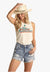 Rock and Roll CLOTHING-Womens Shorts Rock and Roll Womens Denim Short