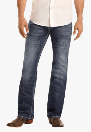 Rock and Roll CLOTHING-Mens Jeans Rock & Roll Mens ReFlex Pistol Jeans