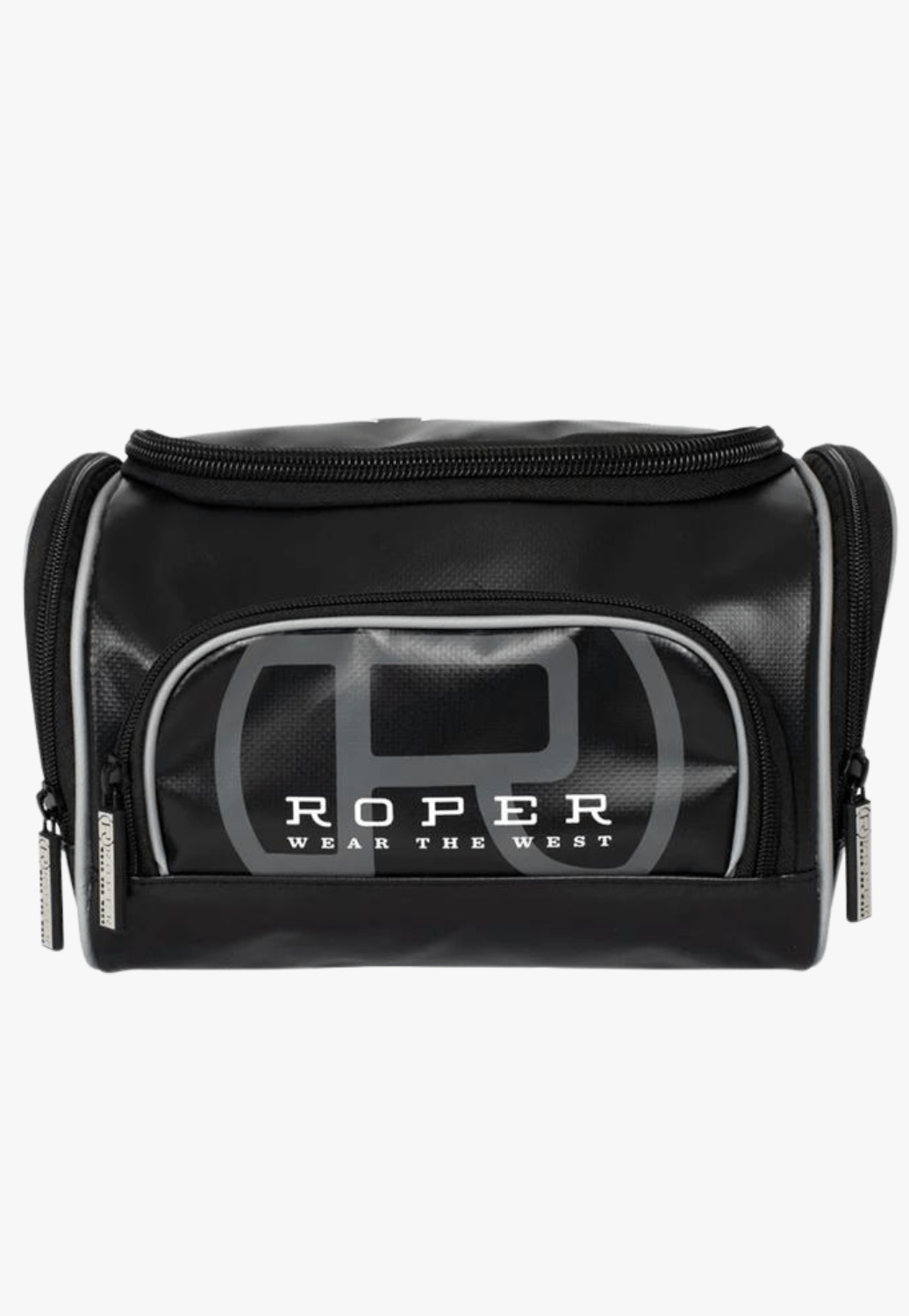 Roper TRAVEL - Toilet Bags Black Roper PVC Toiletries Bag