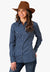 Roper CLOTHING-Womens Long Sleeve Shirts Roper Womens West Made Collection Long Sleeve Shirt
