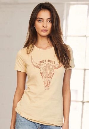 Rust and Dust CLOTHING-WomensT-Shirts Rust & Dust Womens Hallie T-Shirt