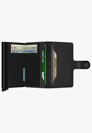 Secrid ACCESSORIES-Mens Wallets Carbon Black Secrid Mini Wallet