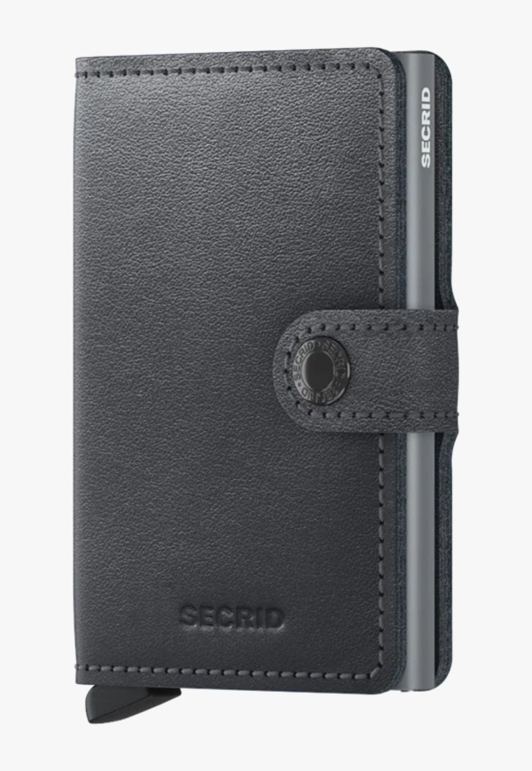 Secrid ACCESSORIES-Mens Wallets Original Grey Secrid Mini Wallet