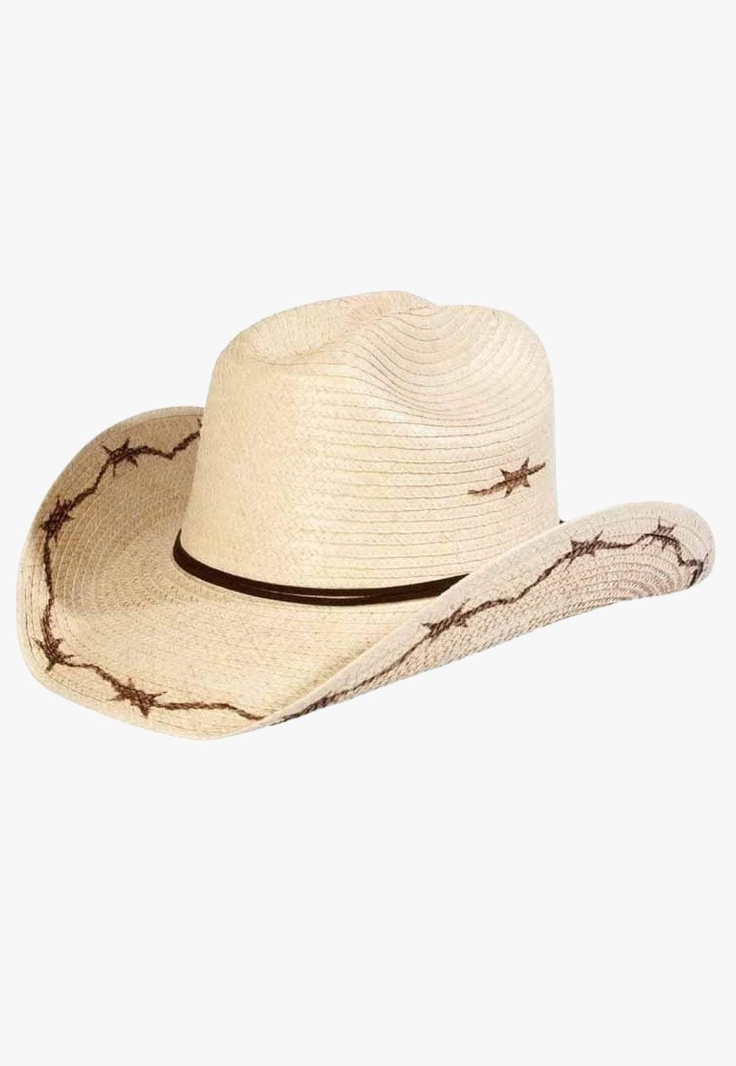 Sunbody HATS - Straw OSFA / Palm Leaf Sunbody Kids Barbed Wire Hat