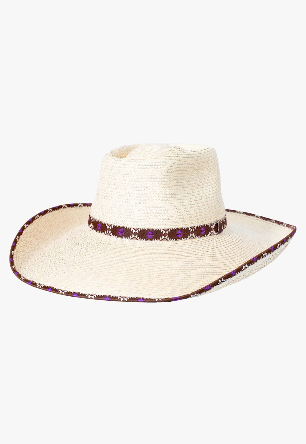 Sunbody HATS - Straw Sunbody Ava Bound Edge Palm Hat