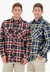 Swanndri CLOTHING-MensWinterTops Swanndri Mens Egmont Flannelette Shirt Twin Pack