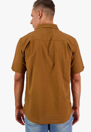 Swanndri CLOTHING-Mens Short Sleeve Shirts Swanndri Mens Lowell Short Sleeve Shirt