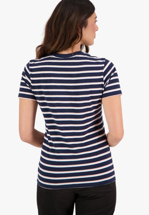 Swanndri CLOTHING-WomensT-Shirts Swanndri Womens Empire Stripe T-Shirt