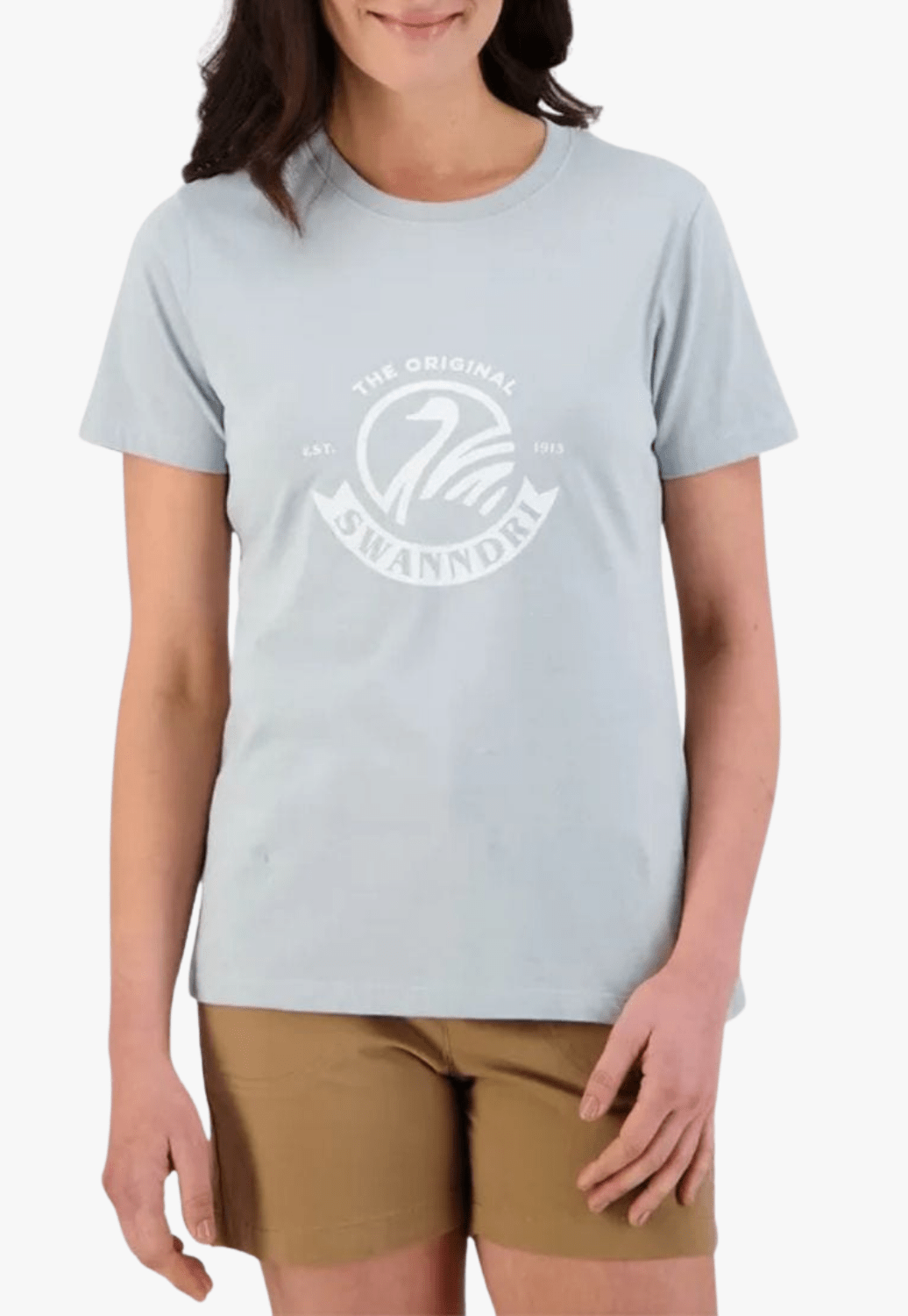 Swanndri CLOTHING-WomensT-Shirts Swanndri Womens Heritage Logo Tee
