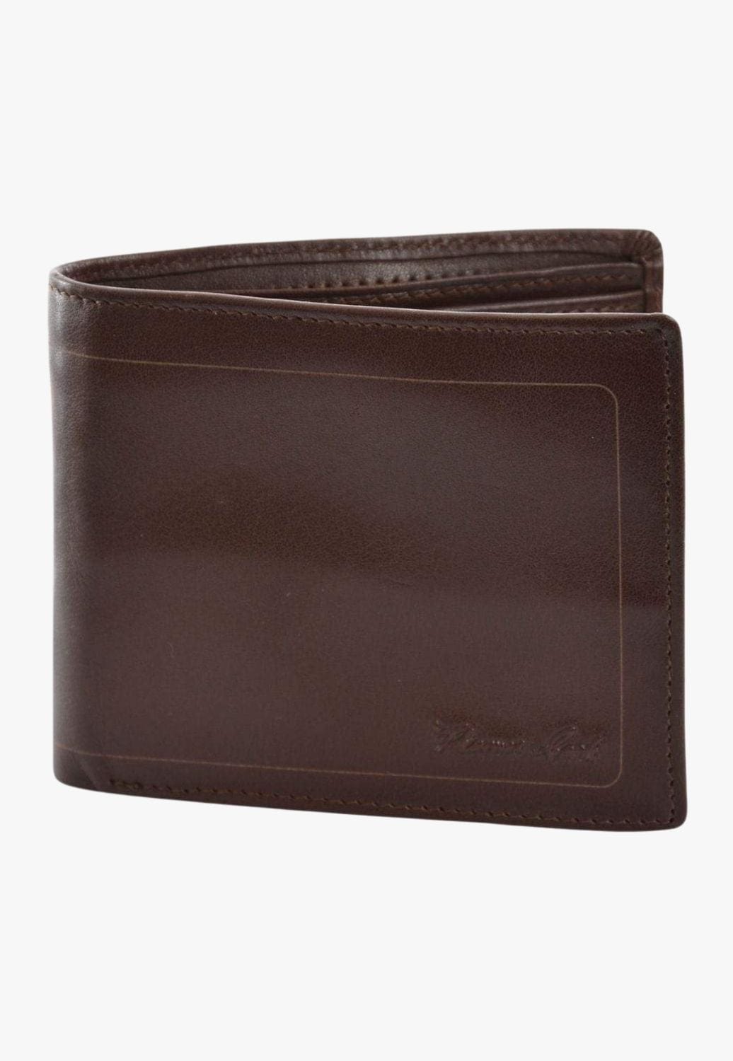 Thomas Cook ACCESSORIES-Mens Wallets Light Brown Thomas Cook Mens Leather Edged Wallet