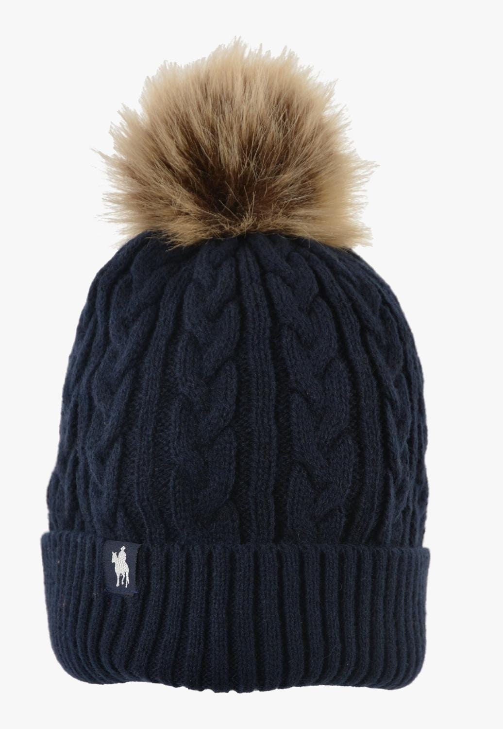 Thomas Cook HATS - Beanies Navy Thomas Cook Cable Knit Beanie