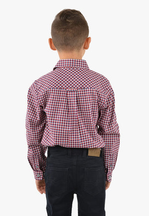 Thomas Cook CLOTHING-Boys Long Sleeve Shirts Thomas Cook Boys Hume Long Sleeve Shirt