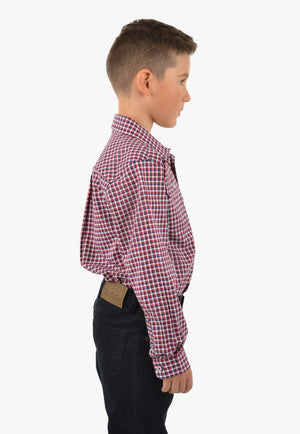 Thomas Cook CLOTHING-Boys Long Sleeve Shirts Thomas Cook Boys Hume Long Sleeve Shirt
