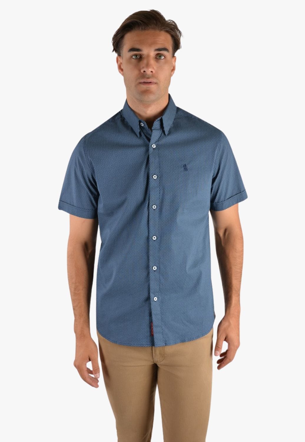Thomas Cook CLOTHING-Mens Short Sleeve Shirts Thomas Cook Mens Archer Short Sleeve Shirt