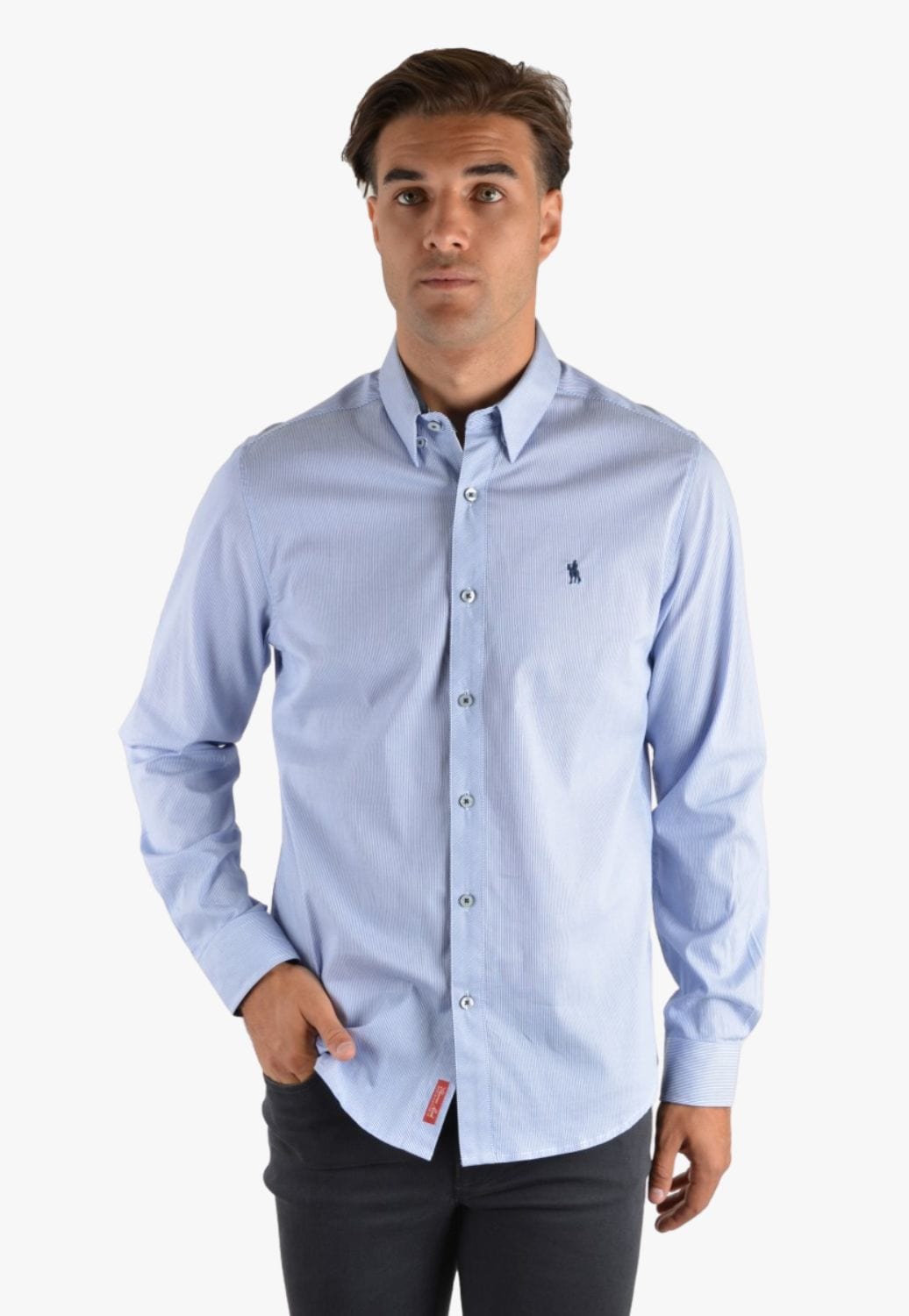 Thomas Cook CLOTHING-Mens Long Sleeve Shirts Thomas Cook Mens Kent Long Sleeve Shirt