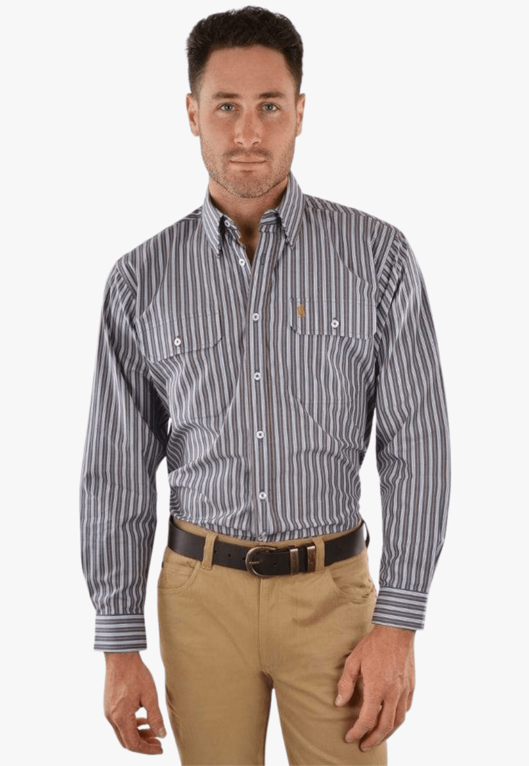 Thomas Cook CLOTHING-Mens Long Sleeve Shirts Thomas Cook Mens Loudon Long Sleeve Shirt