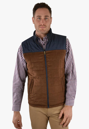 Thomas Cook CLOTHING-Mens Vests Thomas Cook Mens Lysterfield Reversible Vest