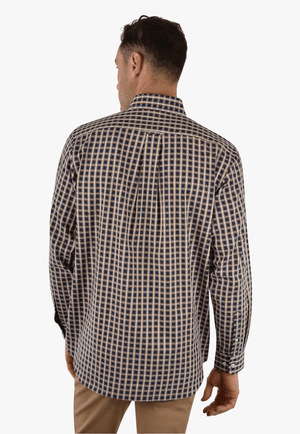 Thomas Cook CLOTHING-Mens Long Sleeve Shirts Thomas Cook Mens Sean Long Sleeve Shirt
