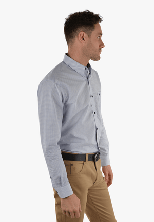 Thomas Cook CLOTHING-Mens Long Sleeve Shirts Thomas Cook Mens Walsh Long Sleeve Shirt