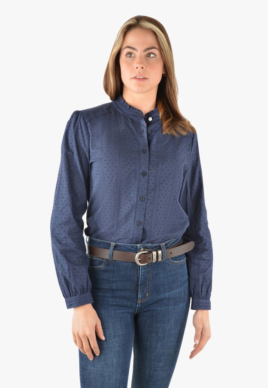Thomas Cook CLOTHING-Womens Long Sleeve Shirts Thomas Cook Womens Jane Long Sleeve Shirt