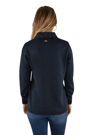 Thomas Cook CLOTHING-Womens Pullovers Thomas Cook Womens Sadie Merino Blend Rugby