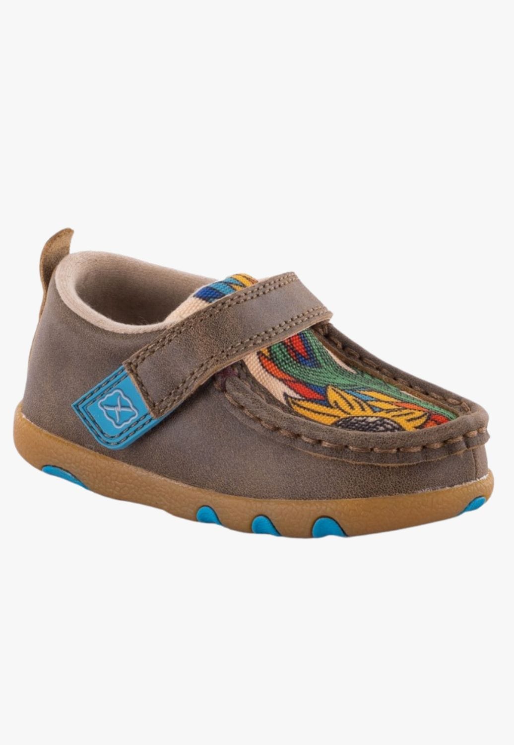 Twisted X FOOTWEAR - Infants Twisted X Infants Cactus Sunflower Casual Moc