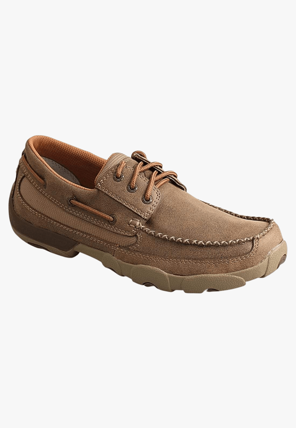 Twisted X FOOTWEAR - Mens Casual Shoes Twisted X Mens Lace Up Boat Shoe