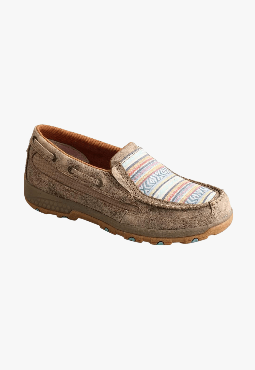 Twisted X FOOTWEAR - Womens Casual Twisted X Womens Aztec Cell Stretch Slip On Moc