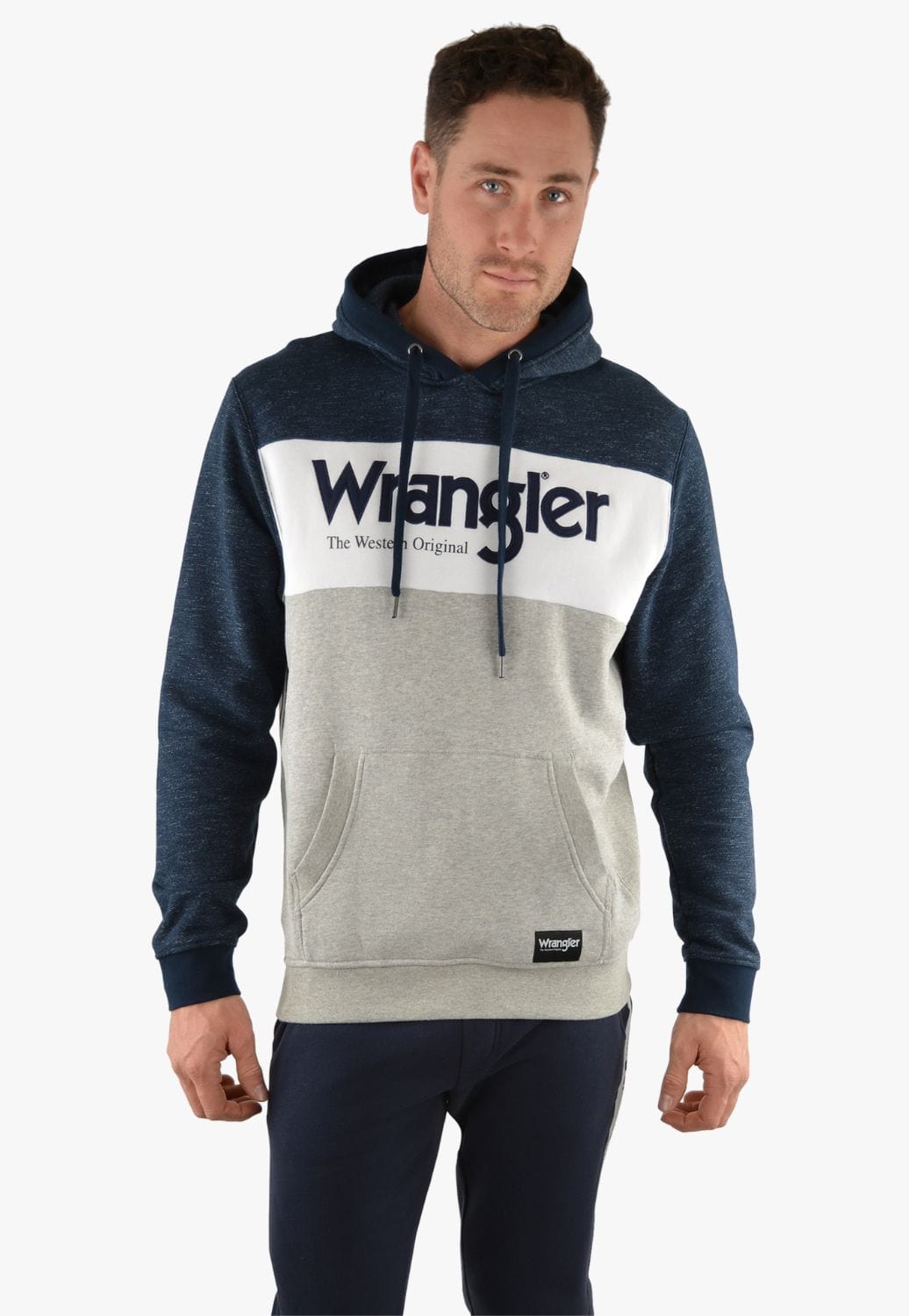 Wrangler CLOTHING-Mens Pullovers Wrangler Mens Jackson Pullover Hoodie