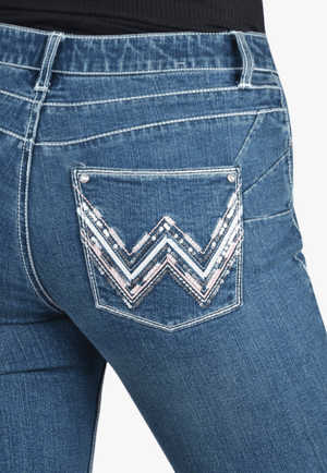 Wrangler CLOTHING-Womens Jeans Wrangler Womens Arizona Q-Baby Booty Up Jean