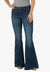 Wrangler CLOTHING-Womens Jeans Wrangler Womens Jana Flare Green Jean