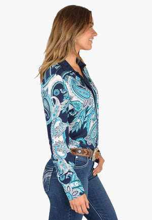 Wrangler CLOTHING-Womens Long Sleeve Shirts Wrangler Womens Judith Long Sleeve Shirt