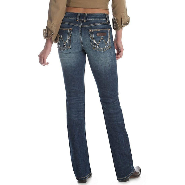 Women's wrangler hot sale premium patch jeans